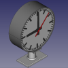 Đồng hồ Ga Tàu Thụy Sĩ 3D - Thumbnail 3