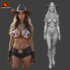 Mô hình "CowGirl Short" - Thumbnail 1