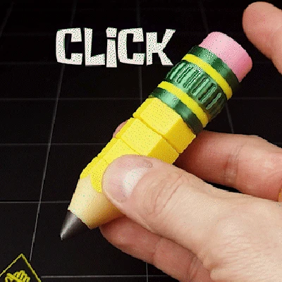 Clicker Bút Chì Dẻo