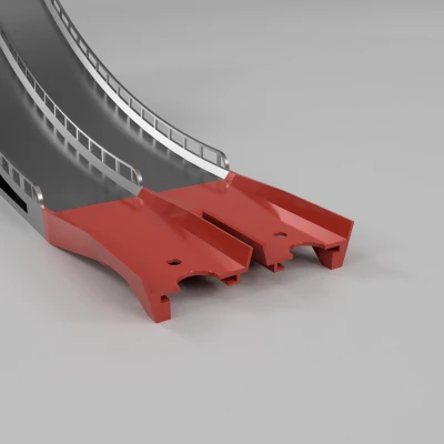 Cầu phóng HotWheels kèm bộ chuyển đổi đường ray