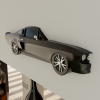 Mô Hình Mustang Shelby GT500 Treo Tường Dạng Phẳng - Thumbnail 1