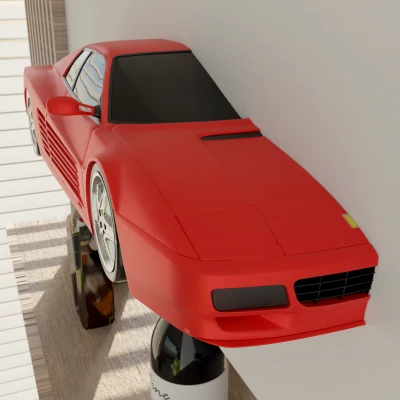 Ferrari Testarossa 512 TR Treo Tường