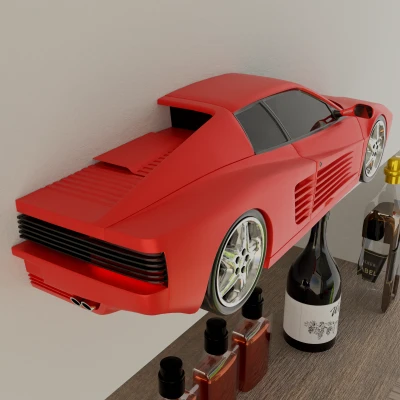 Ferrari Testarossa 512 TR Treo Tường