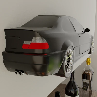 BMW M3 E46 Treo Tường