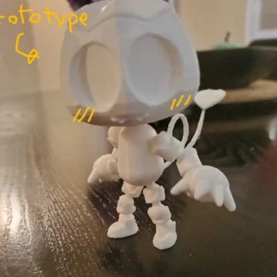 Mô Hình Nhân Vật Gourdy Khớp Nối Từ Dandy's World (Roblox)