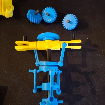 Rotor chính trực thăng có đĩa bước cánh