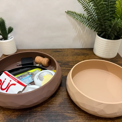 Tô Đựng Đồ / Đồ Trang Trí / Tô Ăn Vặt Low Poly Đa Năng