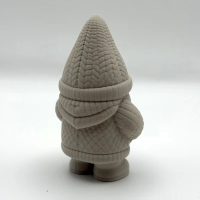 Ông Già Noel Vòng Hoa Len