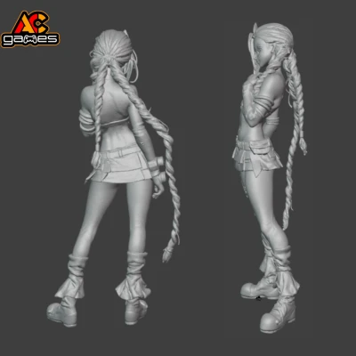 Mô hình Jinx Minifalda LOL 3D