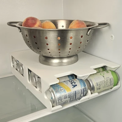 Kệ đựng lon nước ngọt V2 - Sáu lon tiêu chuẩn 12 oz.