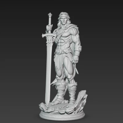 Mô hình Chiến binh Conan man rợ