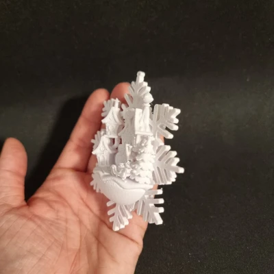 Mô hình Bông Tuyết Grinch Thu Nhỏ Cảnh Làng Giáng Sinh