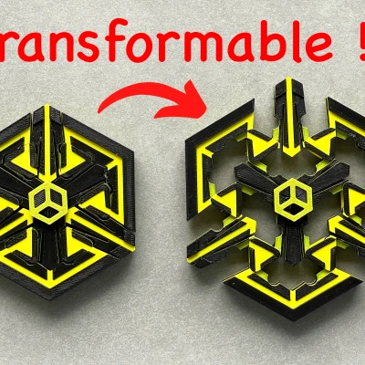 Con Quay Spinner Hai Trạng Thái Bung Ra Được