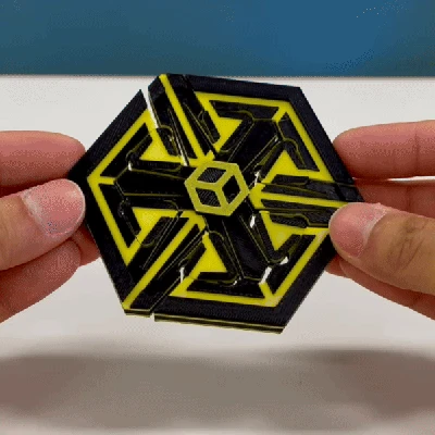 Con Quay Spinner Hai Trạng Thái Bung Ra Được