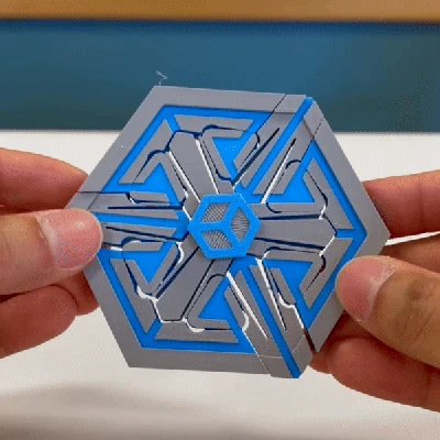 Con Quay Spinner Hai Trạng Thái Bung Ra Được