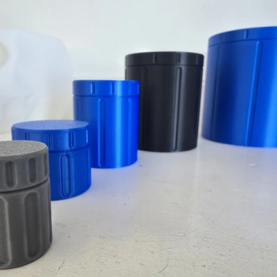 Hộp đựng nắp xoắn D30-180mm x C30-180mm Dễ làm