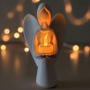 Thiên thần Giáng Sinh mang ánh sáng - Chân nến Tealight - Thumbnail 2