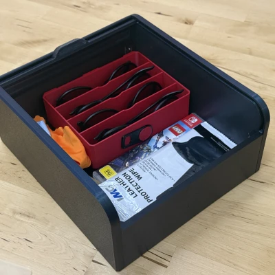 Hộp Cất Đồ Nắp Trượt Theo Chuẩn Gridfinity