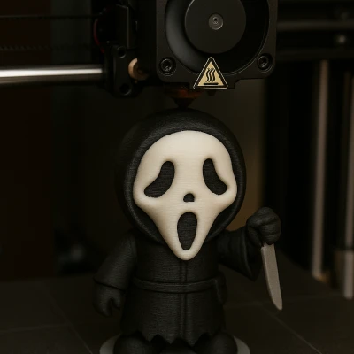 Mô Hình Scream Cầm Dao