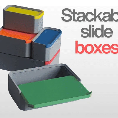 Hộp Trượt Xếp Chồng Tiện Lợi