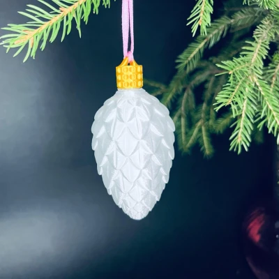 Móc trang trí cây thông Noel hình nón - Bộ sưu tập 2025