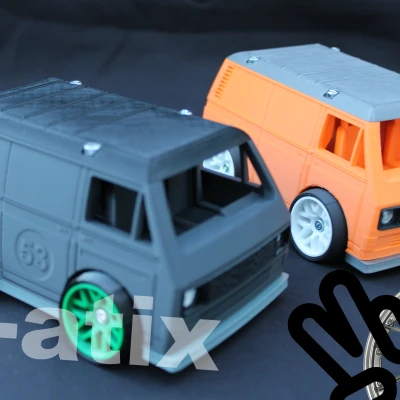 Mô Hình Xe T3 Van "Micro-Machine"