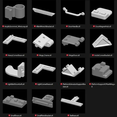 Đầu Nối Thanh Nhôm 2020