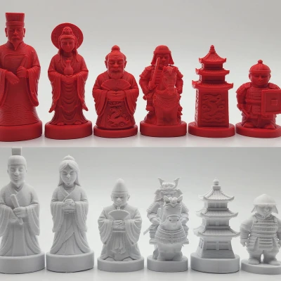 Bộ Cờ Vua Trung Quốc vs Nhật Bản