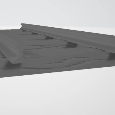 Đường Ray Tàu Tỉ Lệ 1:35 Cho Diorama