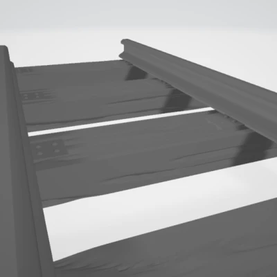 Đường Ray Tàu Tỉ Lệ 1:35 Cho Diorama