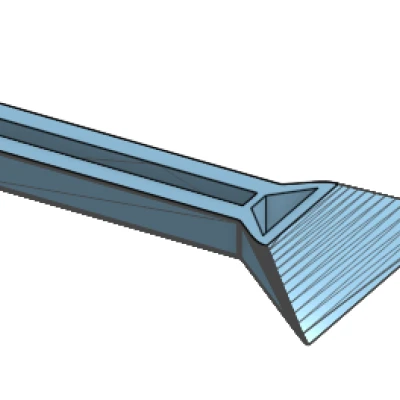 Dao cạo bed in 3D - bản remixed