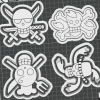 Khuôn Cắt Bánh Quy & Dấu Jolly Roger One Piece - Thumbnail 3