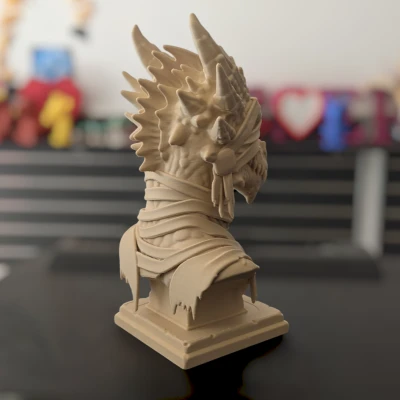 Tượng Rồng Xác Ướp