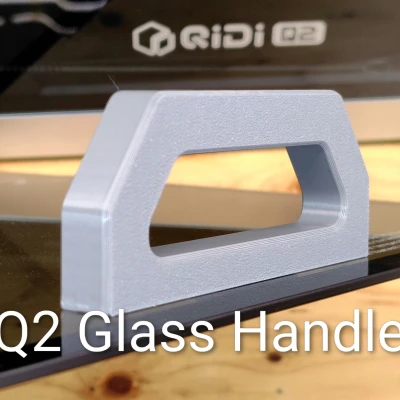 Tay Cầm & Nắp Vặn Kính Trên Cho QIDI Q2
