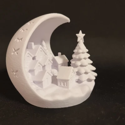 Làng Giáng Sinh có cây thông