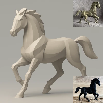 Tượng Ngựa Thanh Lịch