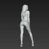 Cyber Woman Pose STL - Mô hình Nữ Tương Lai In 3D - Thumbnail 2