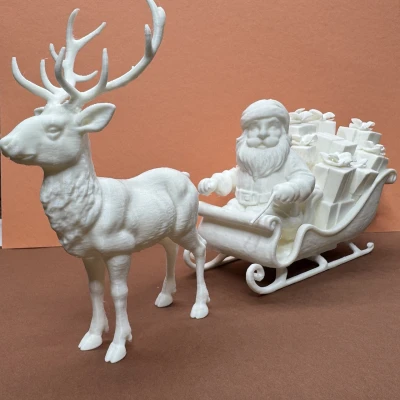 Ông Già Noel Cưỡi Xe Tuần Lộc