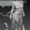 Nữ Hoàng Quỷ - Mô Hình Succubus Fantasy In 3D Có Cánh và Lửa - Thumbnail 4