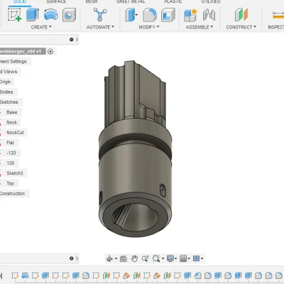 Bộ Gá Lông Tên Bitzenburger Nock-adaptor