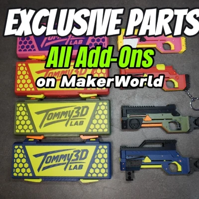 Súng Bắn Đạn BBX16 PA Bolter - Phiên Bản Cơ Bản