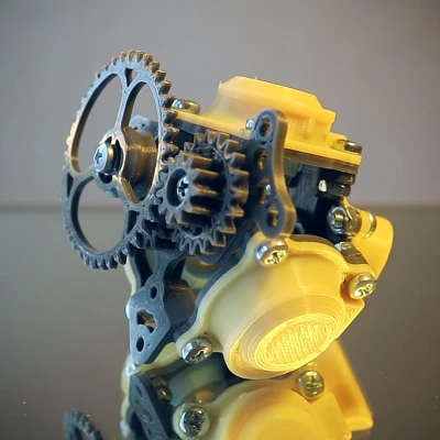 Động cơ Vòng xoay chạy bằng Bong bóng