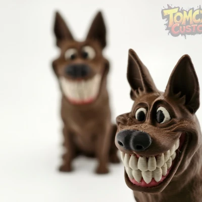 Mô hình Chó chăn cừu Đức Ngộ Nghĩnh (Đa sắc)