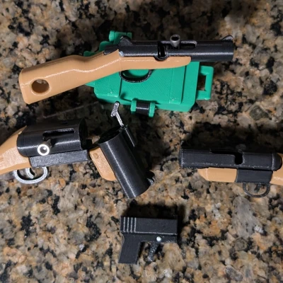 Bộ sưu tập súng airsoft nhỏ nhất thế giới