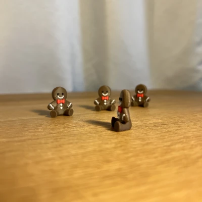 Ông Già Noel Bánh Gừng Ngồi Mini