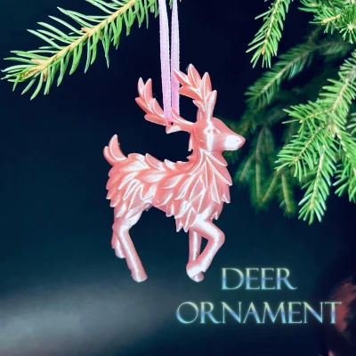 Bộ sưu tập đồ trang trí cây thông Noel hình hươu 2025