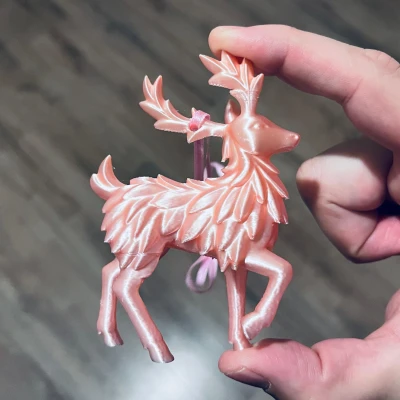 Bộ sưu tập đồ trang trí cây thông Noel hình hươu 2025