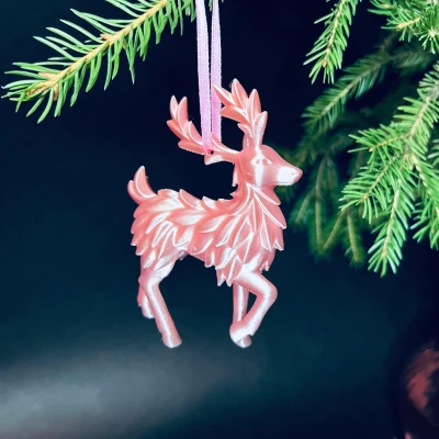 Bộ sưu tập đồ trang trí cây thông Noel hình hươu 2025