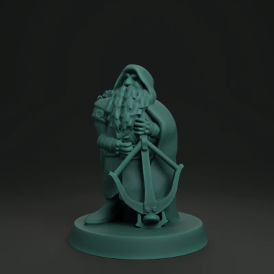 Thợ Săn Người Lùn In FDM Không Cần Support