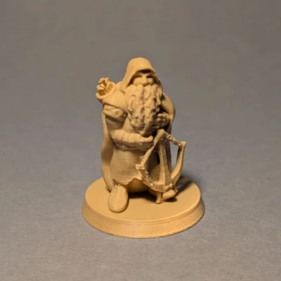 Thợ Săn Người Lùn In FDM Không Cần Support